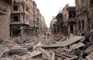 Ataques terroristas destroem cidades Sírias. Foto: Internet